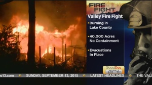 Valley Fire 1 8am