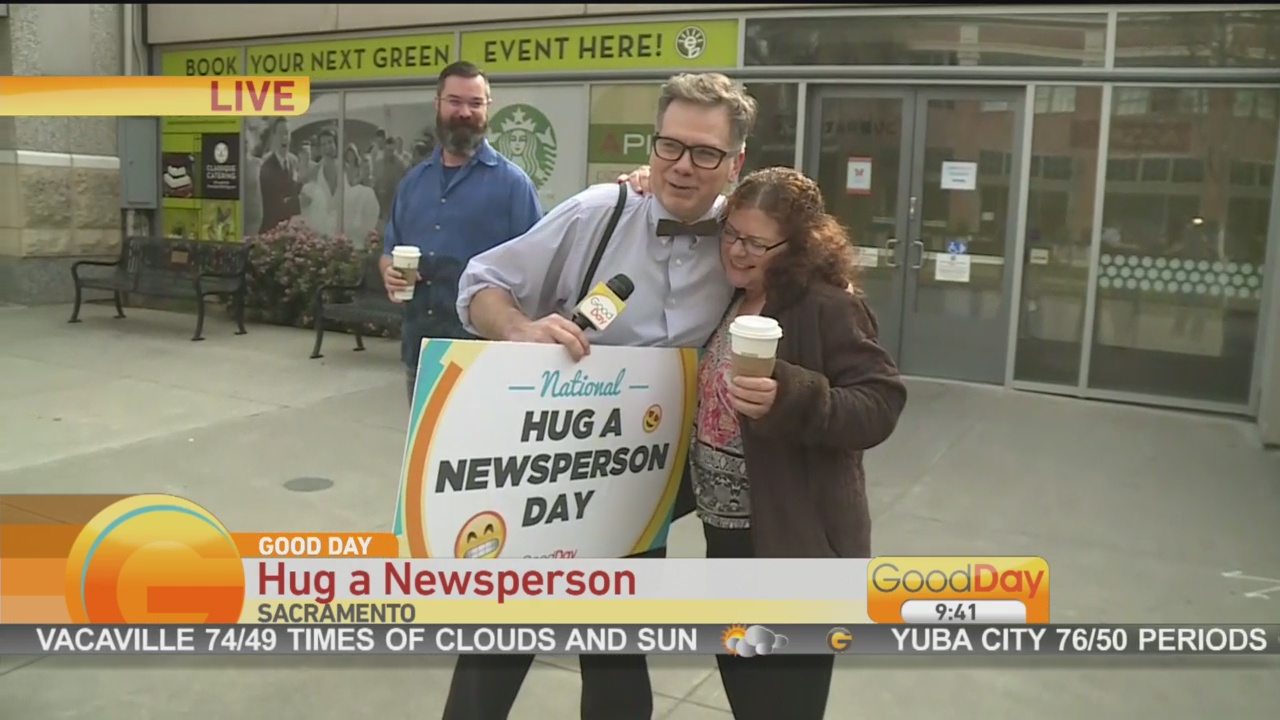 Hug a Newsperson Day 3